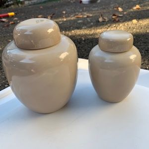 Ginger Jar set - Fitz and Floyd